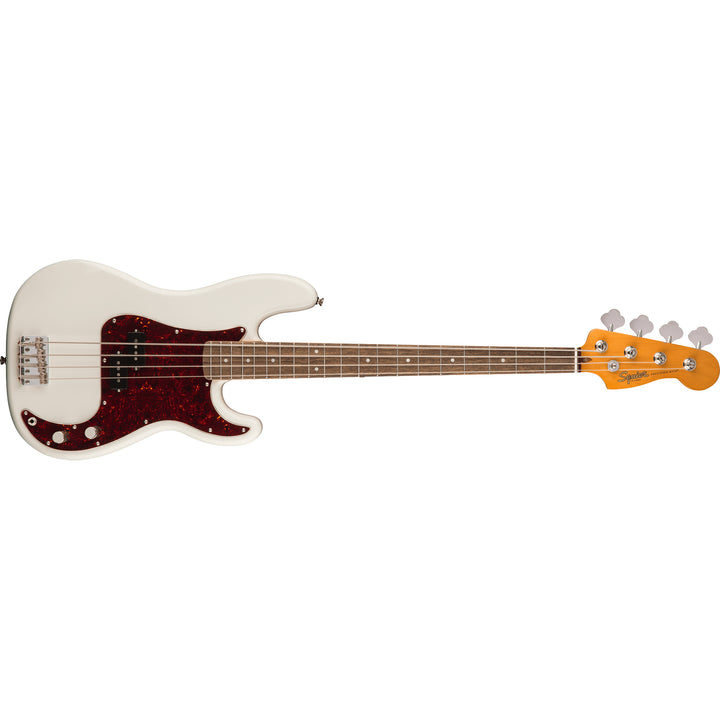 Squier Classic Vibe '60s Precision Bass Laurel Fingerboard Electric Bass Guitar - Olympic White