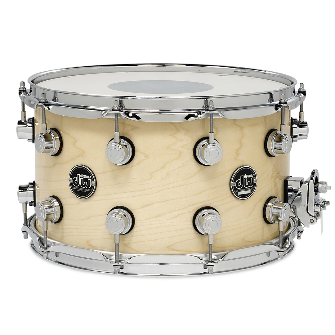DW Performance Series Snare Drum 8x14 Gloss Lacquer - Natural