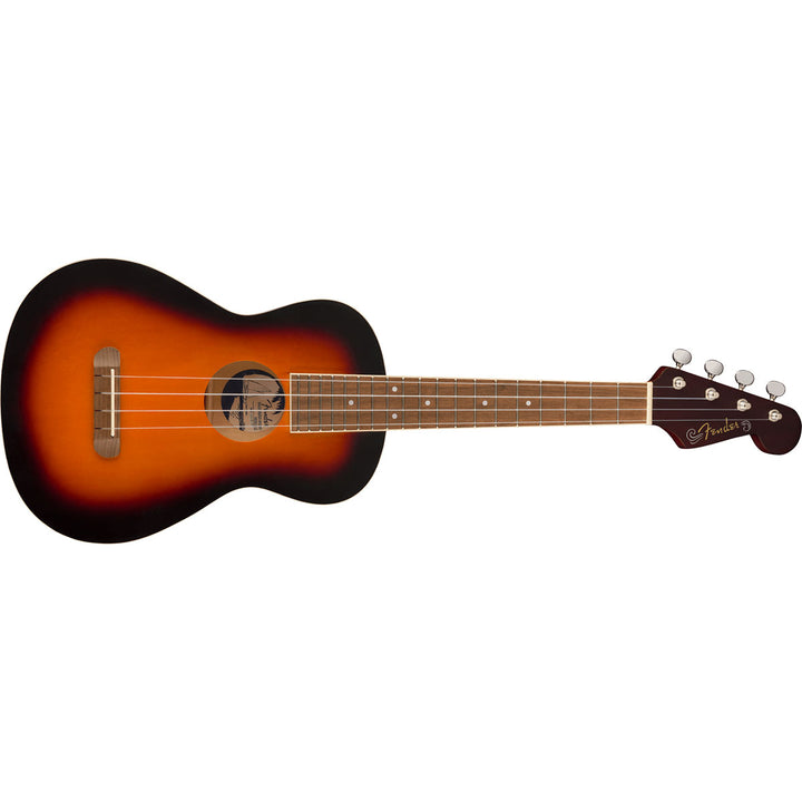 Fender Avalon Tenor Ukulele, Walnut Fingerboard, 2-Color Sunburst