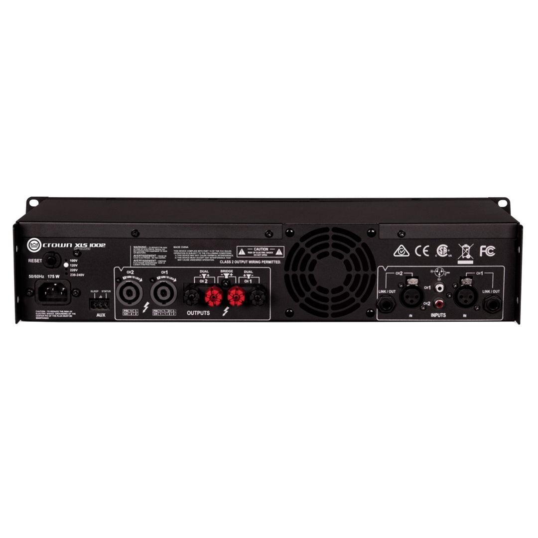 パワーアンプCROWN XLS1002 Crown XLS DriveCore 2 Series XLS1002 Power Amplifier, 3.50 x 7.70