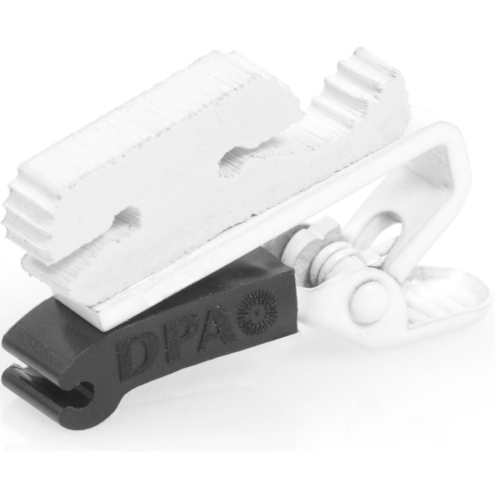 DPA Microphones SCM0008 Miniature Clip, Double Lock - White (10-Pack)