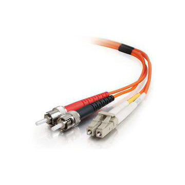 Digiflex DFC-MDSTLC-25 - 25 Foot Duplex Fiber Multimode-ST to LC Connectors