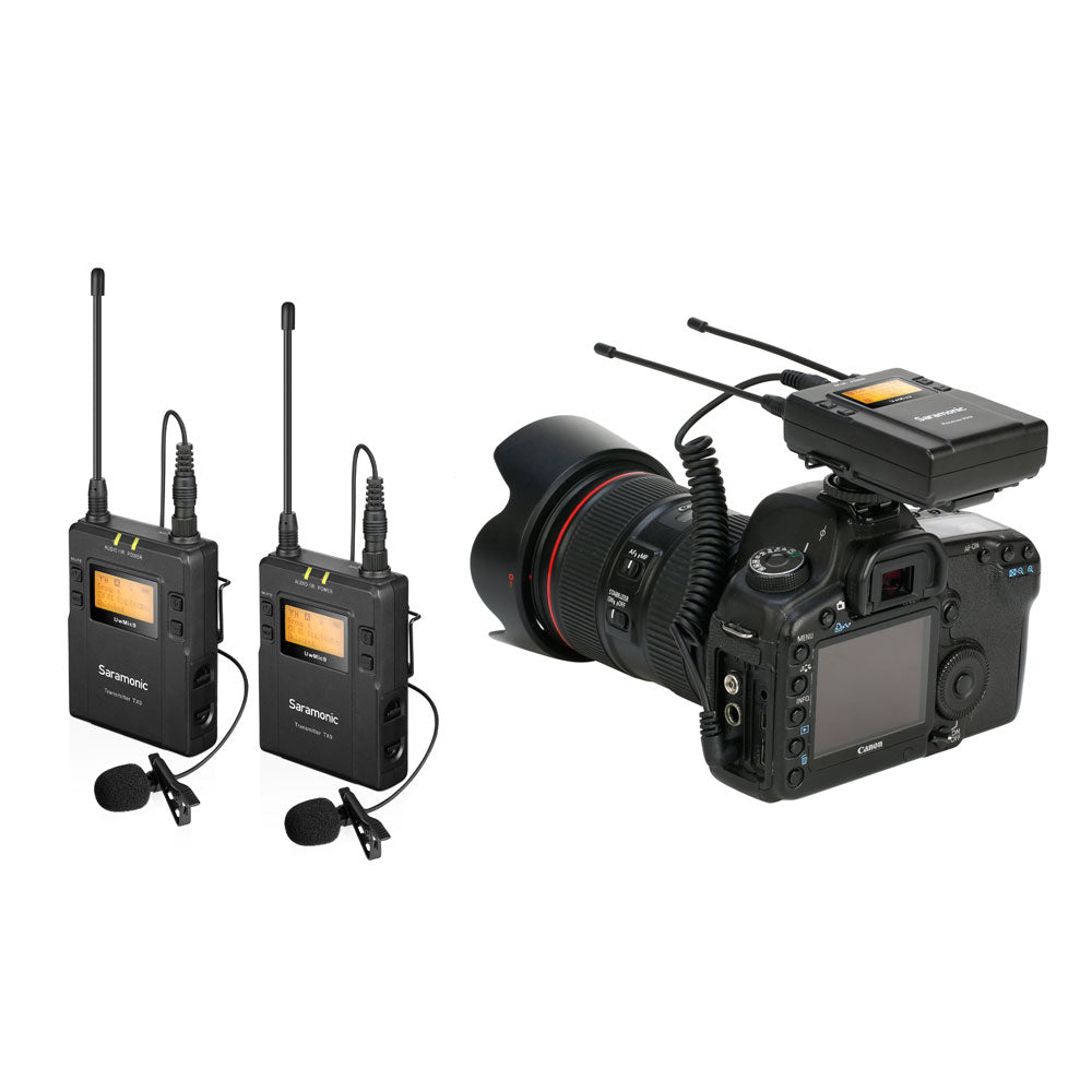 Saramonic UwMic9 Kit2 - 2-Person Wireless Lavalier Microphone System