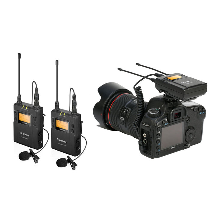 Saramonic UwMic9 Kit2 - 2-Person Wireless Lavalier Microphone System