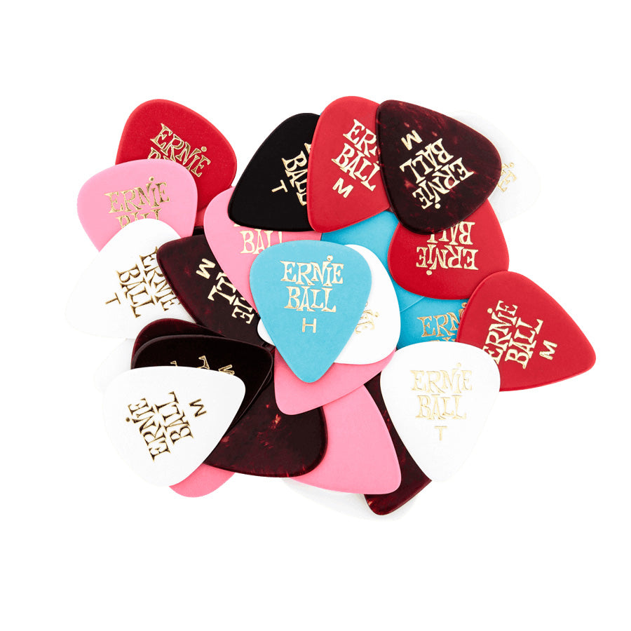 Ernie Ball Guitar Picks (Bag of 144) - Medium Assorted
