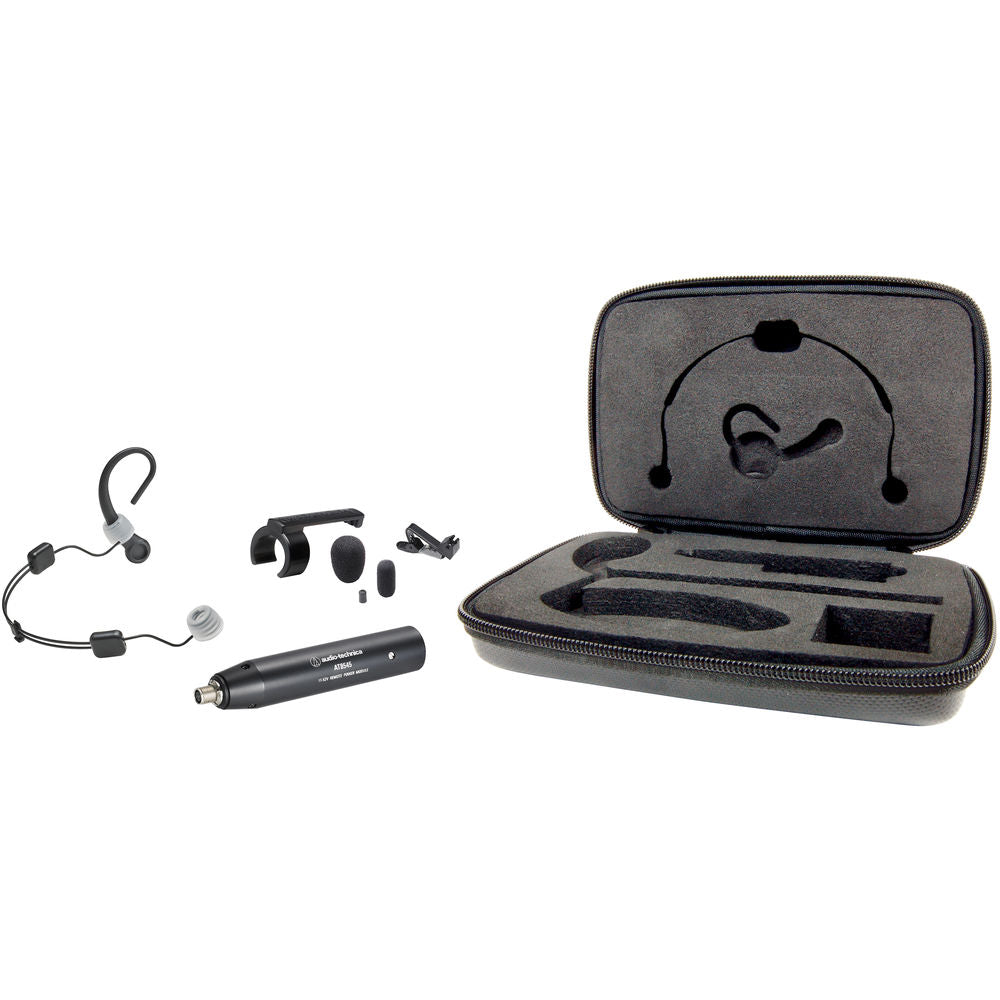 Audio-Technica BP892X MicroSet Subminiature Omnidirectional Condenser Headworn Microphone - Black