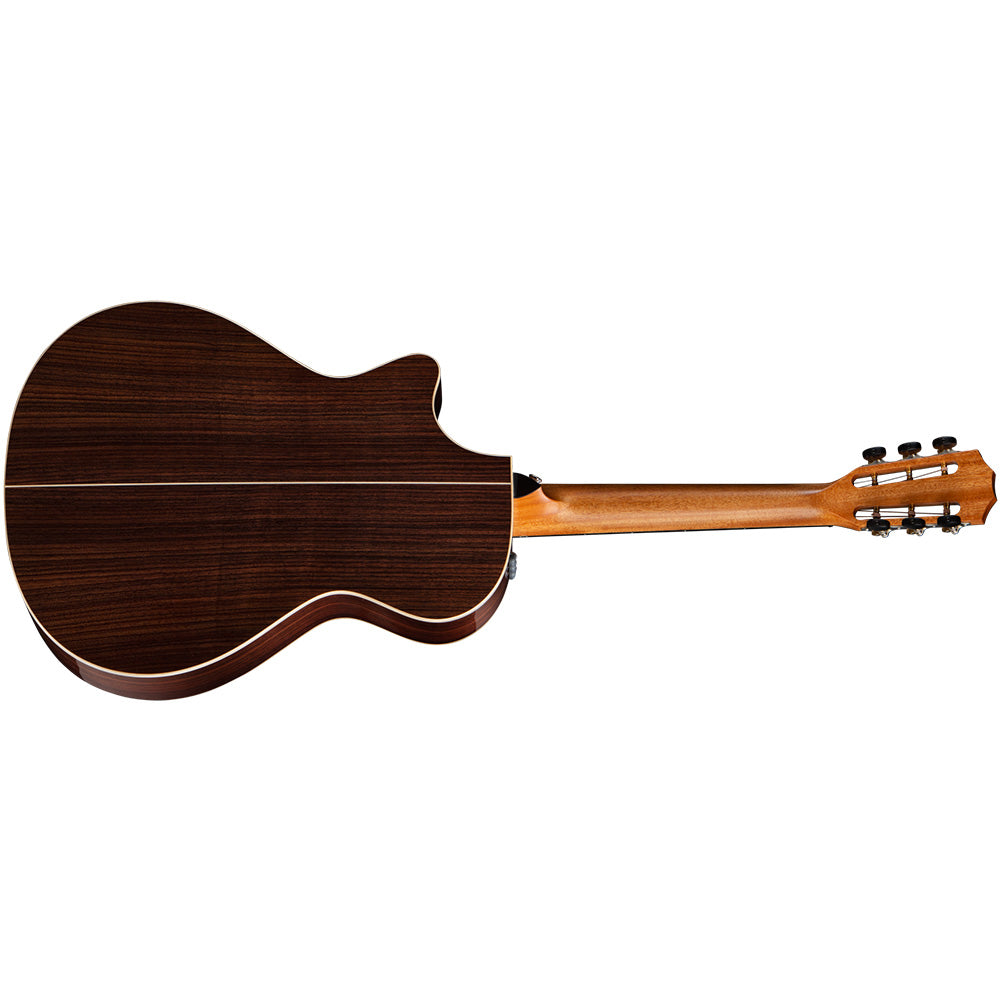 Taylor Guitars 812ce 12-Fret, Indian Rosewood Back and Sides, West African Crelicam Ebony Fretboard, Expression System ® 2 Electronics, Venetian Cutaway with Taylor Deluxe Hardshell Brown Case
