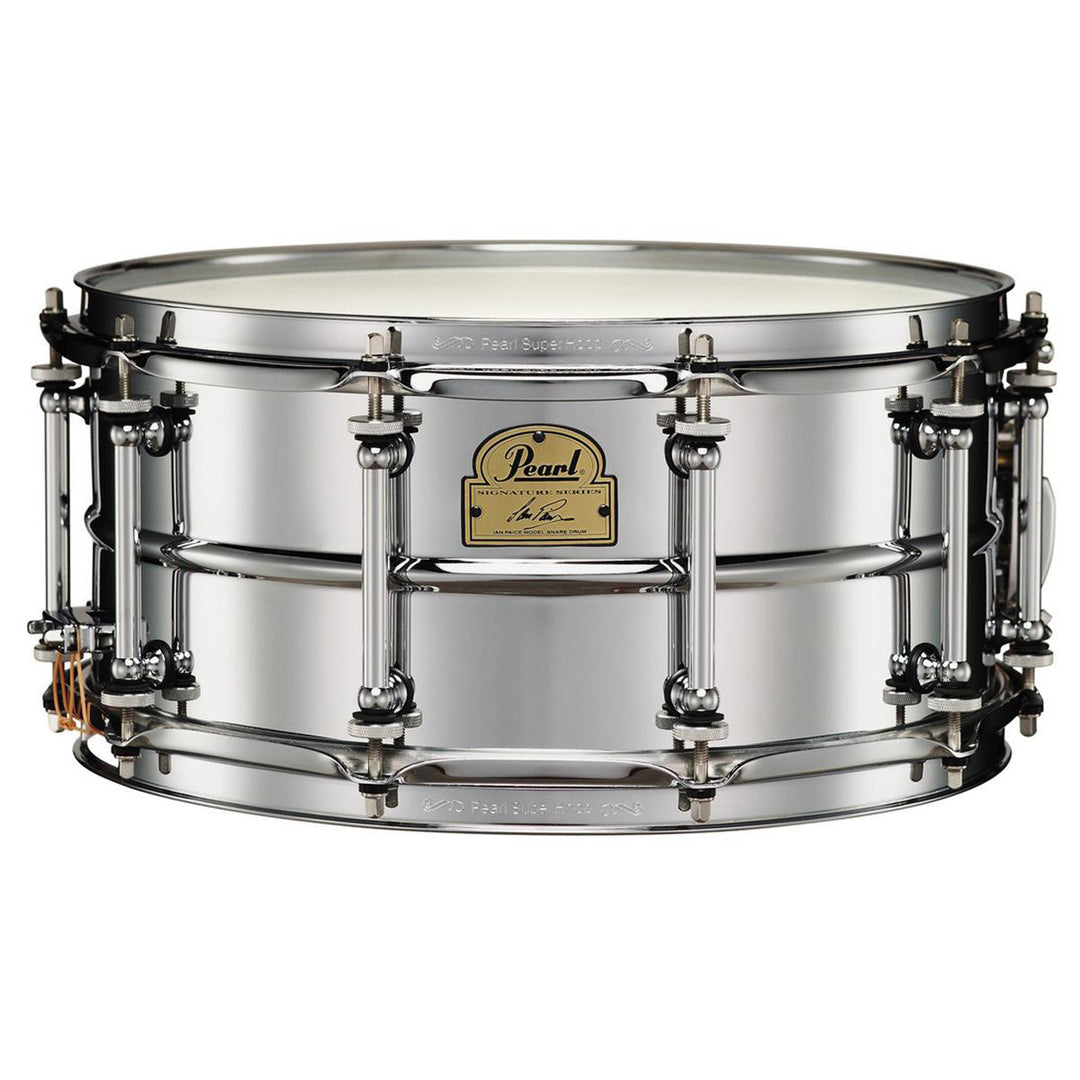 Pearl IP1465 Ian Paice Model 14''x6.5'' Steel Shell Snare Drum