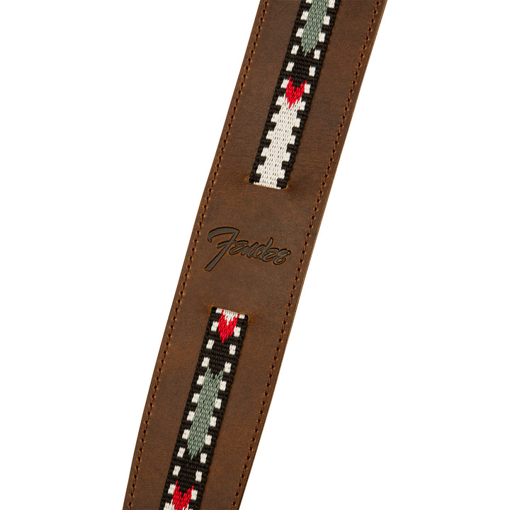Fender Paramount Acoustic Leather Guitar Strap - Brown