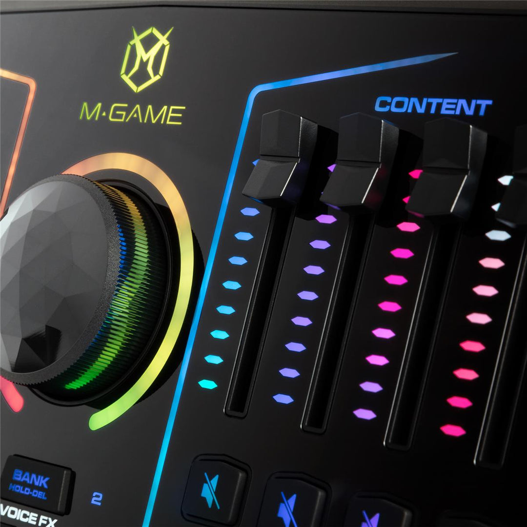 M-Audio M-GAME RGB Dual USB Streaming Interface / Mixer