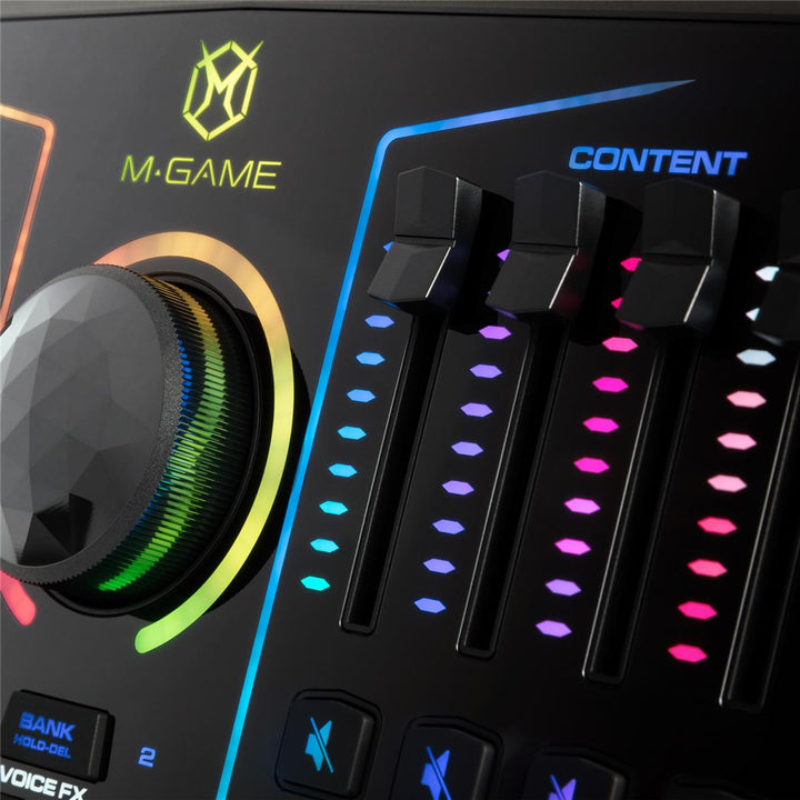 M-Audio M-GAME RGB Dual USB Streaming Interface / Mixer