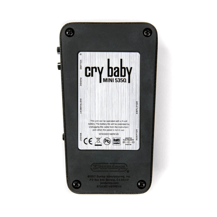 Dunlop CBM535Q Cry Baby Mini 535Q Wah Pedal