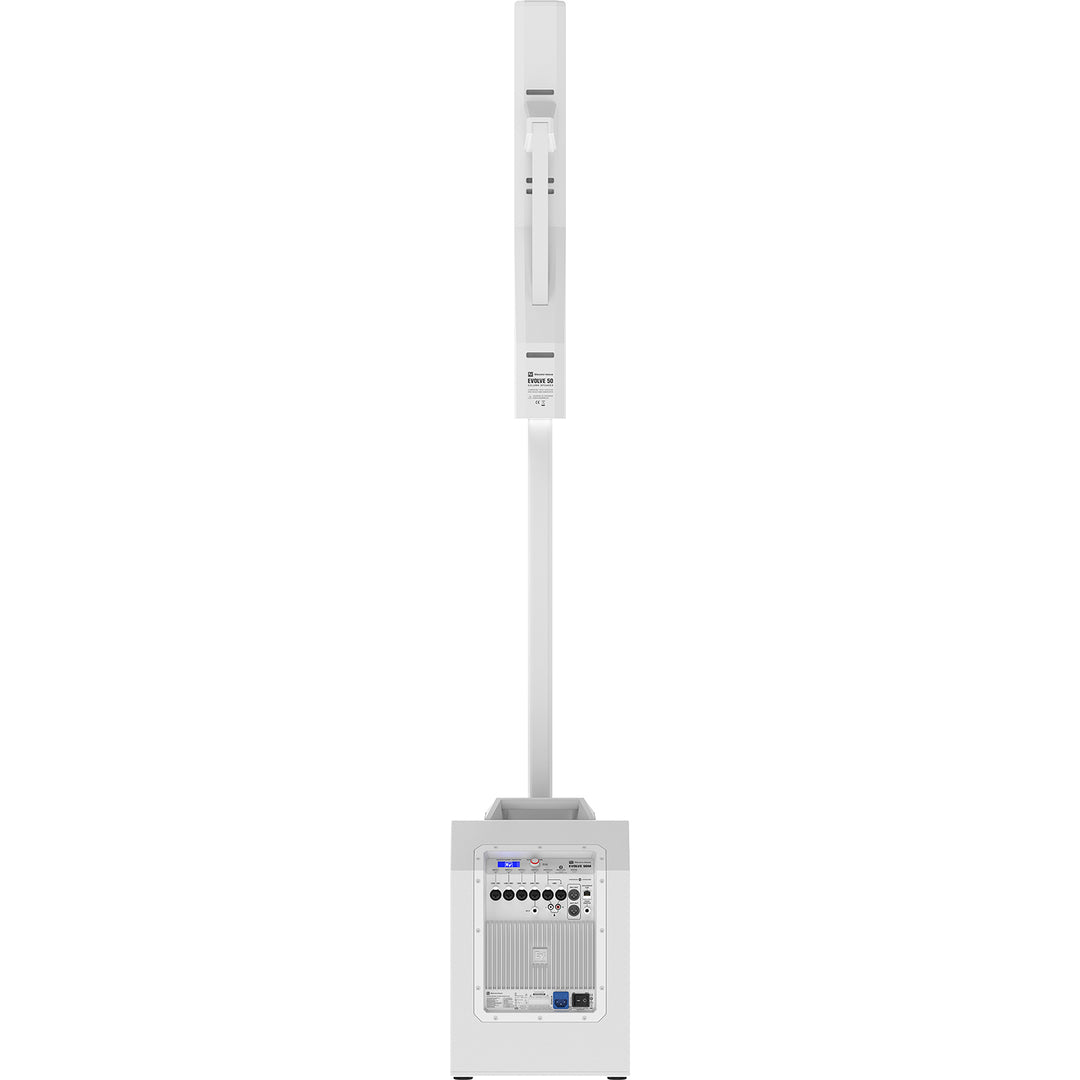 Electro-Voice Evolve 50M Powered Column Speaker System w/ Mixer - White