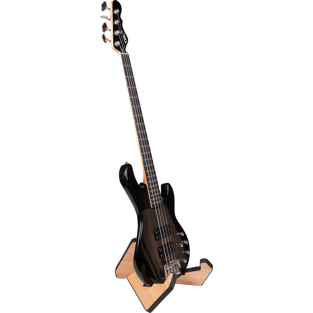 Gator Frameworks Elite Series Guitar X Style Stand - Natural Maple Matte