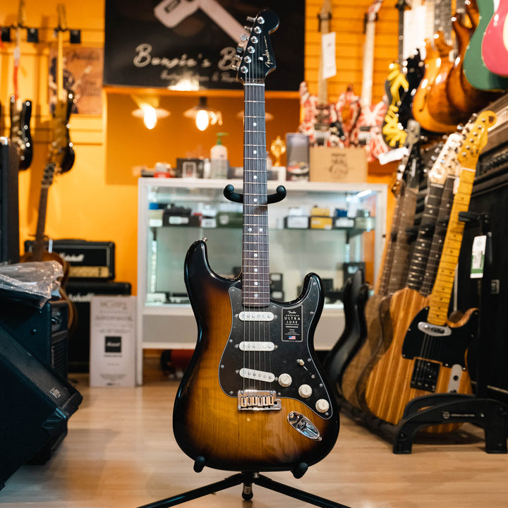 Fender Ultra Luxe Strat RW 2TSB (Brown Burst) Electric Guitar