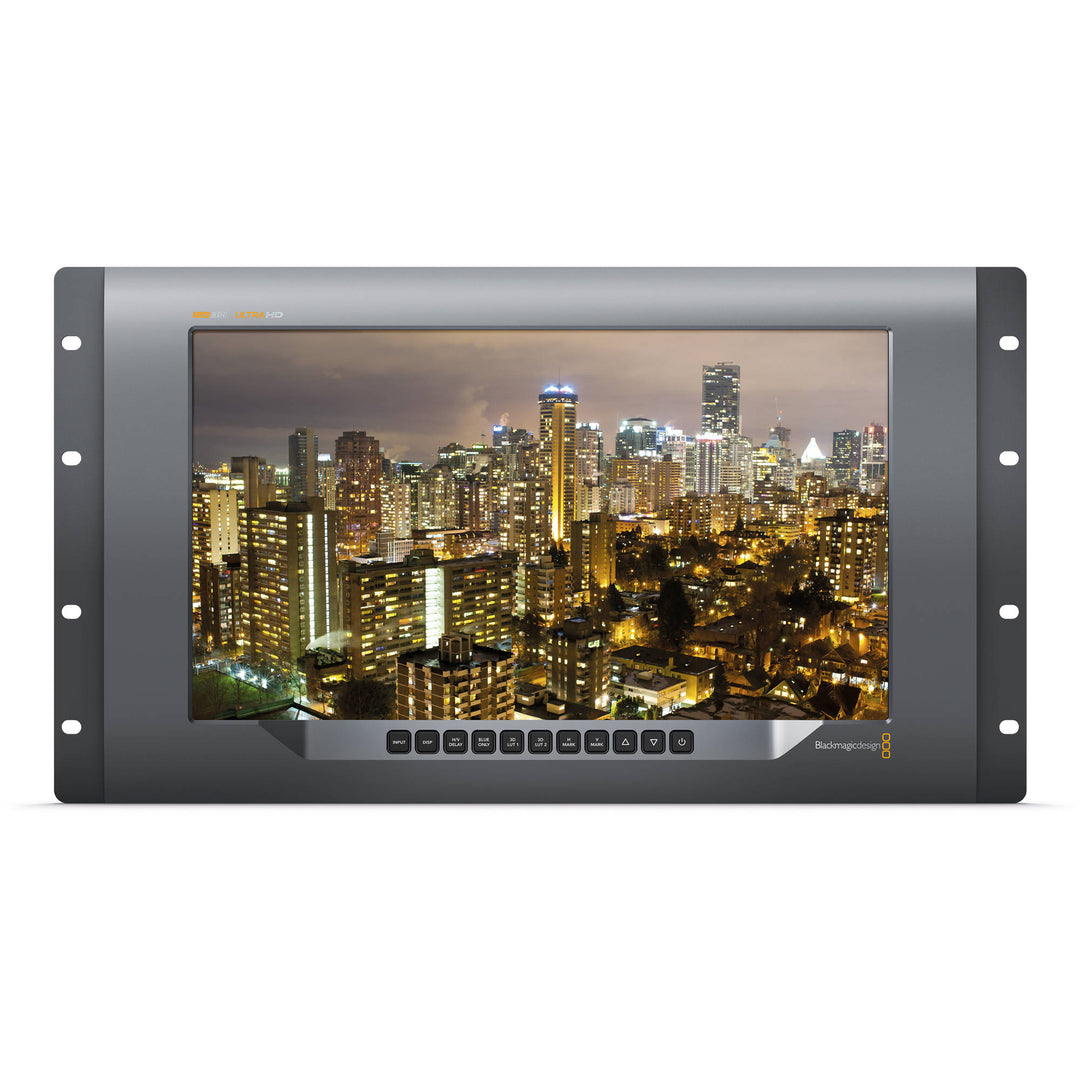 Blackmagic Design SmartView 4K 2 TFT LCD 15.6in 6RU Monitor w/2x12G-SDI Inputs