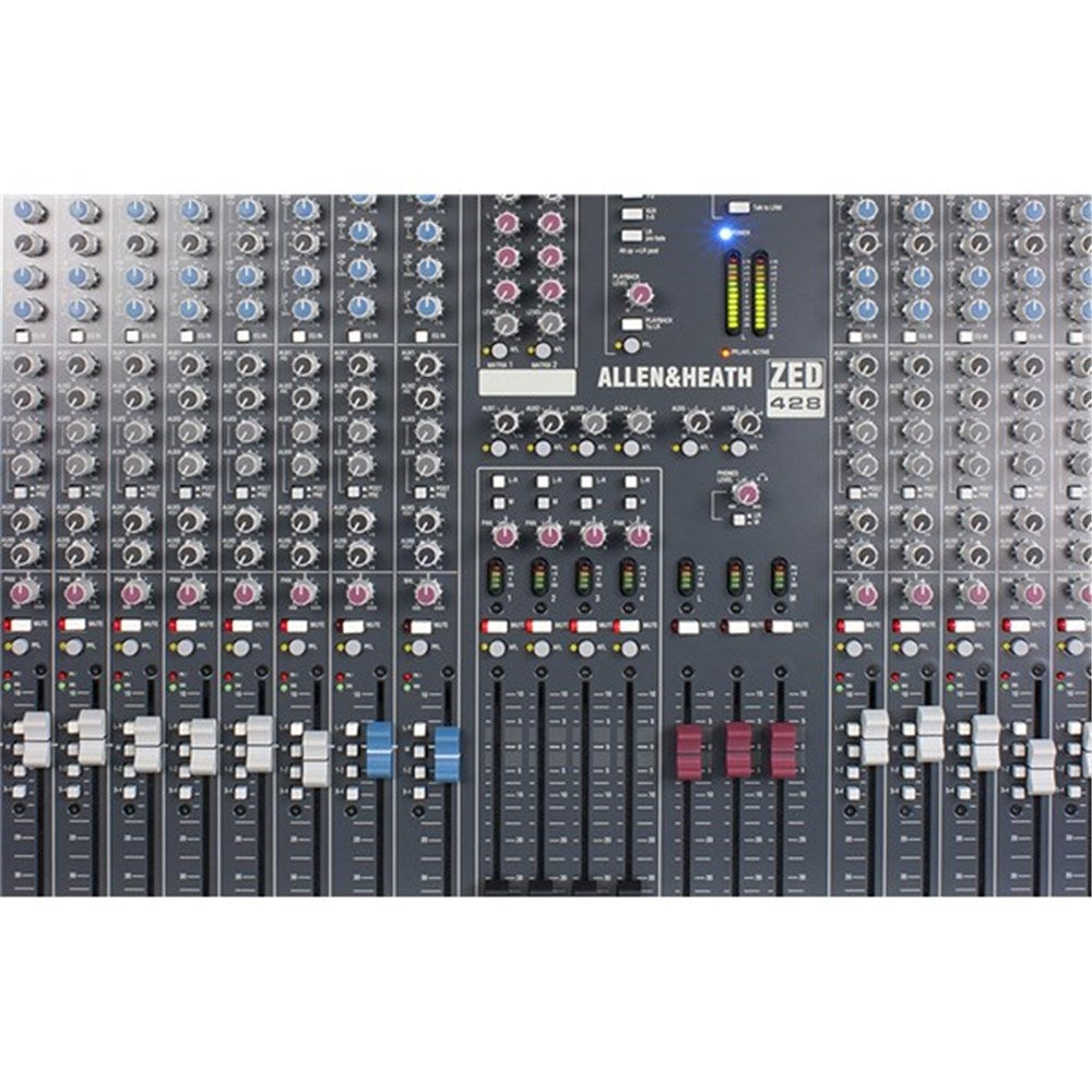 Allen & Heath ZED-428 4-Bus Mixer - 24 Mono / 2 Stereo with USB