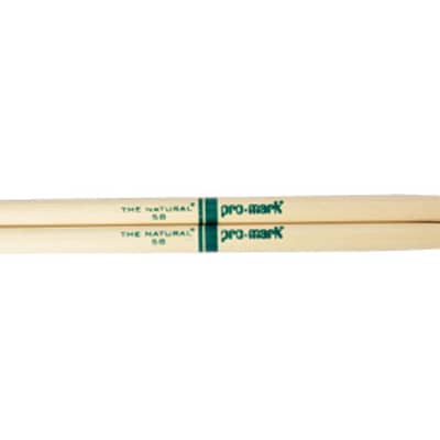 Promark TXR5BW - Promark American Hickory 5B Wood Tip Drumsticks