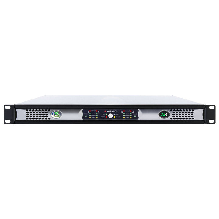 Ashly nX Series 4-Channel Multi-Mode Power Amplifier (75W)