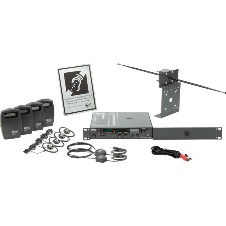 Listen Technologies LS-48-072 - Listen Premiere Level II Stationary RF System (72 MHz)