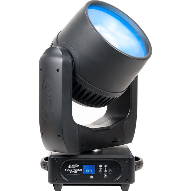 Elation FUZE-WASH-Z350 - Single Source Moving Head Wash w/350W Quad Color RGBW COB LE