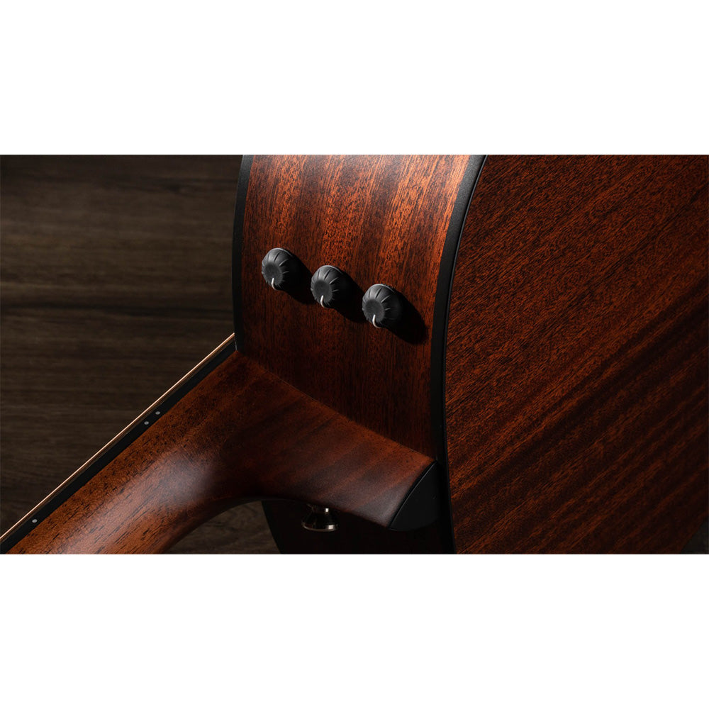 Taylor Guitars 317e Sapele Acoustic-Electric Guitar w/ Deluxe Hardshell-Western Floral Case