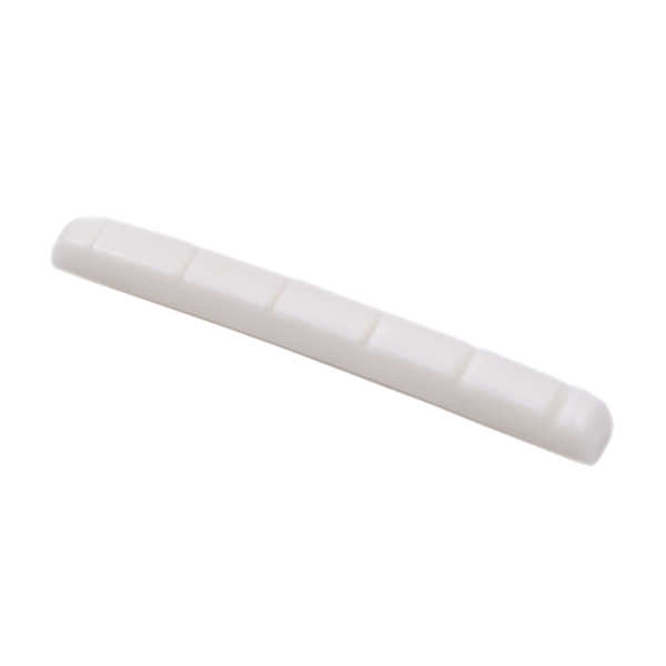 Fender Vintage-Style Stratocaster-Telecaster Pre-Slotted Genuine Bone String Nut - White