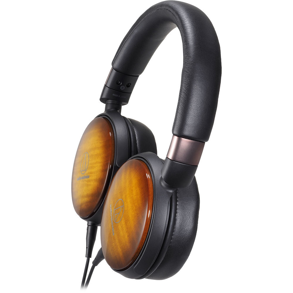 Audio-Technica Consumer ATH-WP900 Portable Over-Ear Wooden Headphones