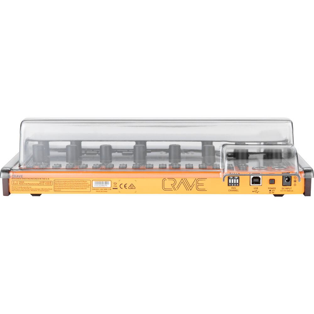 Decksaver Dust Cover for Behringer Crave Analog Synthesizer