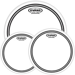 Evans Drumhead EC2S CLR FSN PACK + 14'' HD DRY