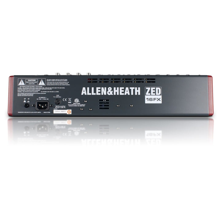 Allen & Heath ZED-16FX Mixer - 10 Mono / 3 Stereo with USB