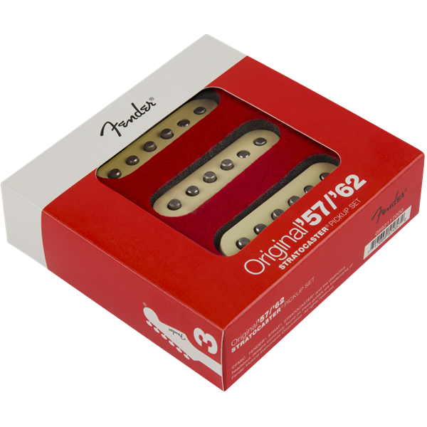 Fender Original '57/'62 Strat Pickups - Aged White