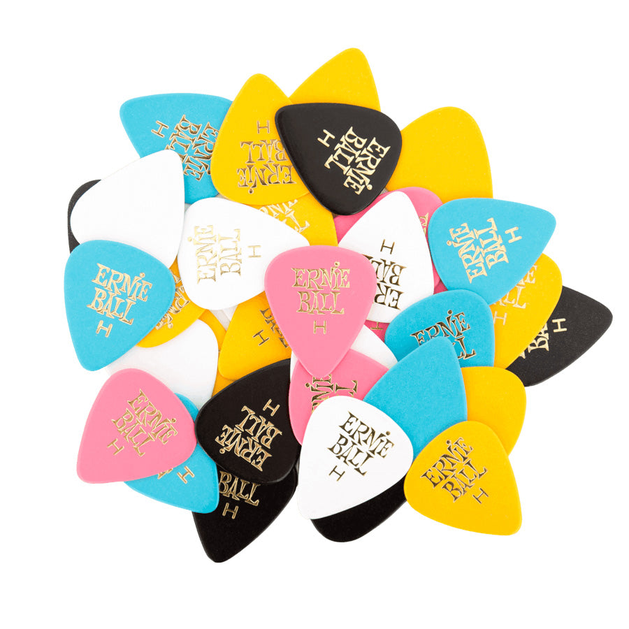 Ernie Ball Guitar Picks (Bag of 144) - Heavy Assorted