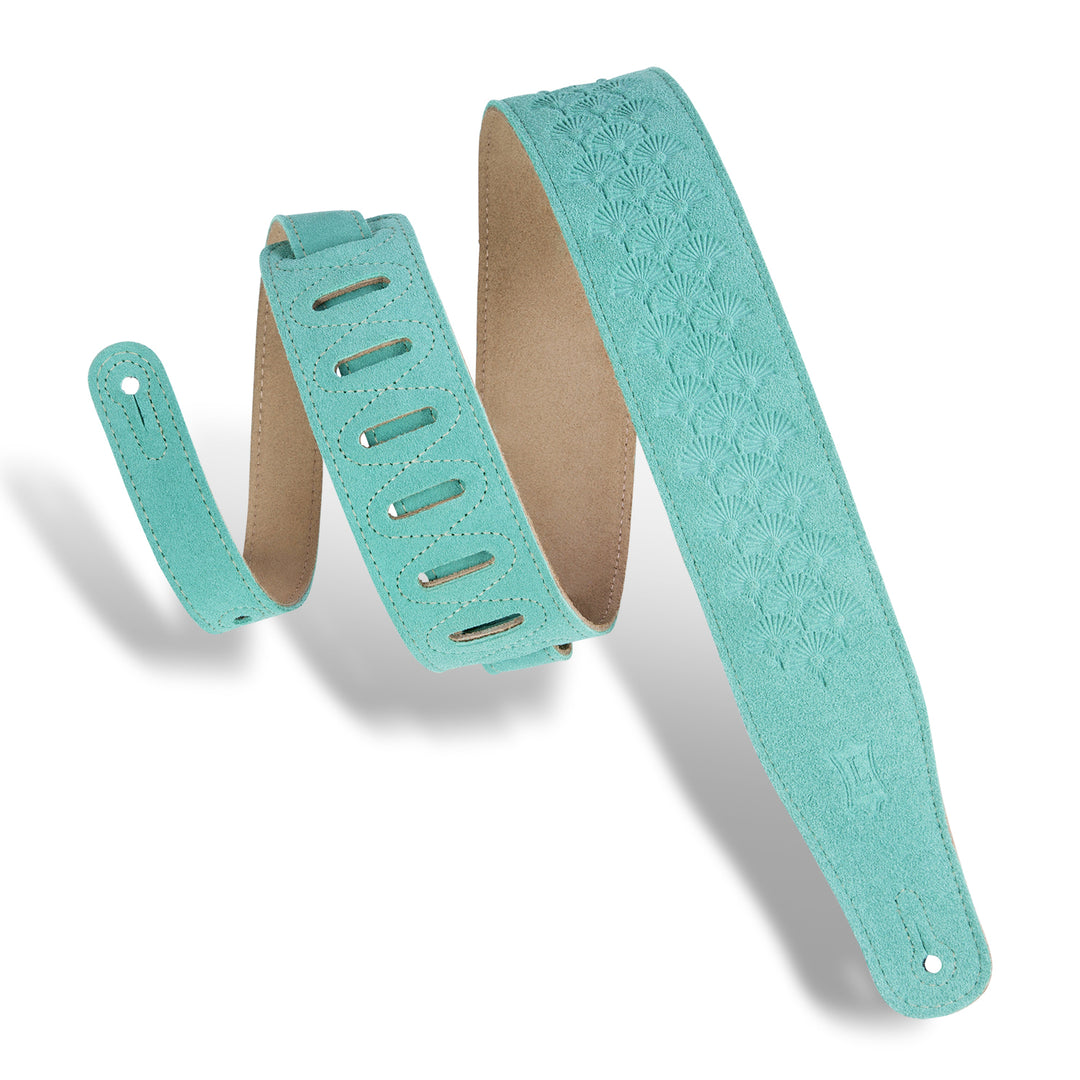 Levy's MS26DE-SEA Suede Leather Guitar Straps