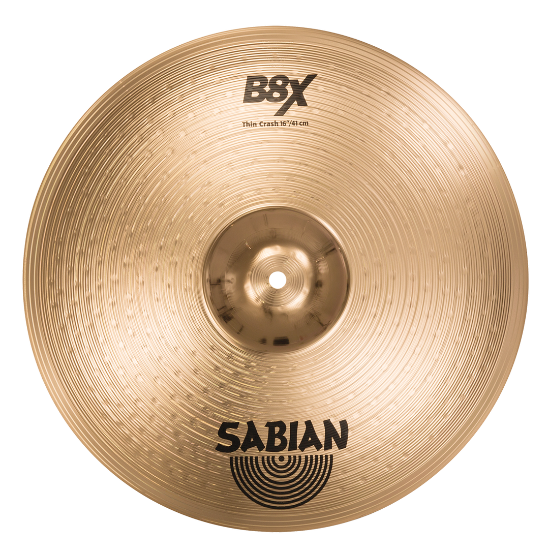 Sabian 41606X - 16'' B8X Thin Crash