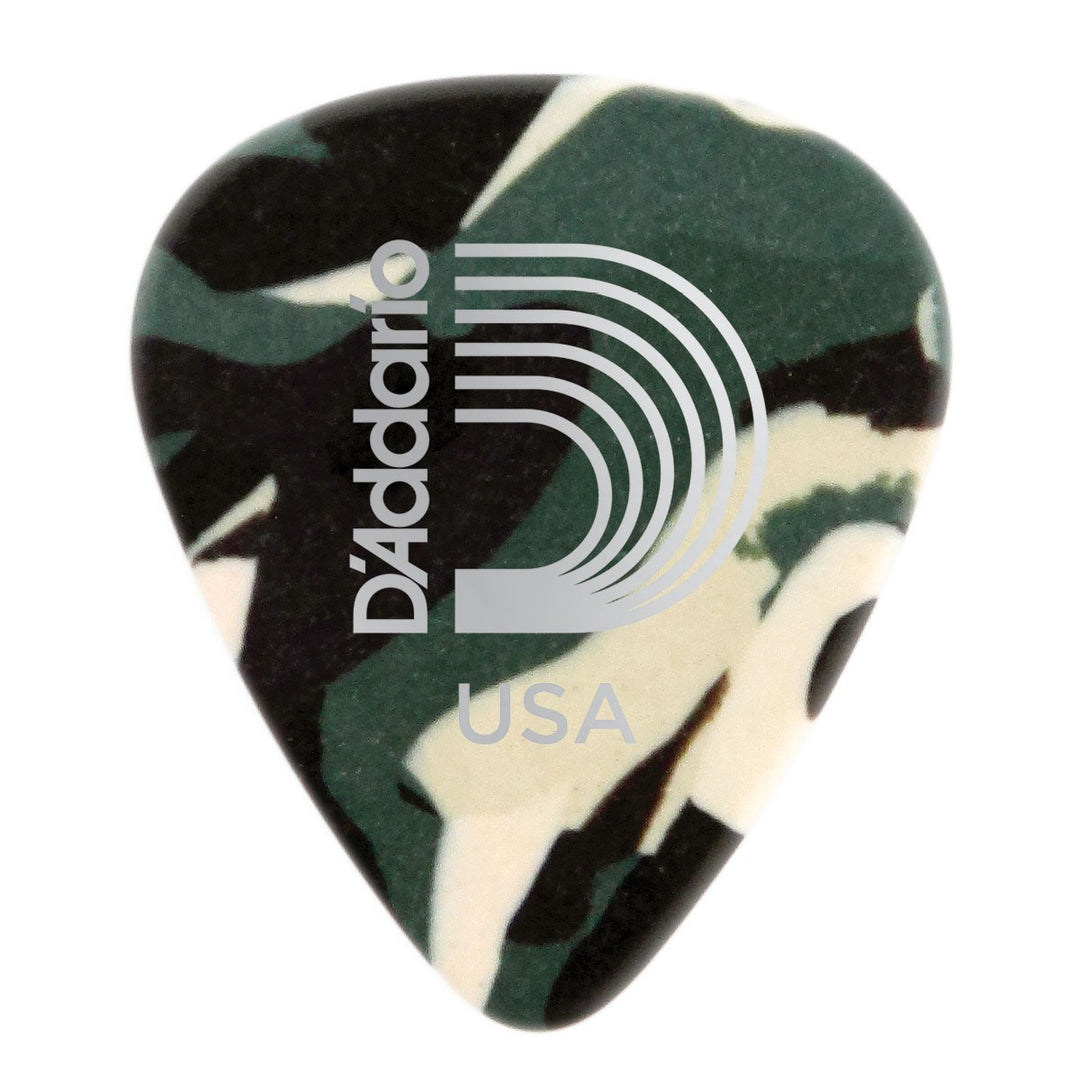 D'Addario 1CCF7-10 - 10 STD-PICK-CEL-CAMO- XHEAVY