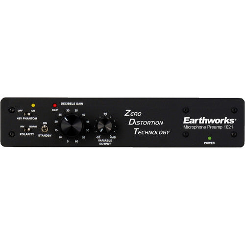 Earthworks 1021 - Single Channel Zero Distortion Technology Preamp