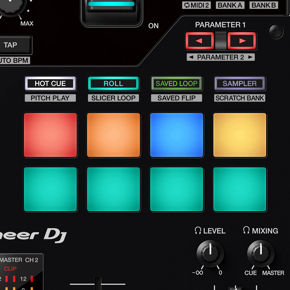 Pioneer DJ DJM-S7 Professional 2-Channel DJ Battle Mixer
