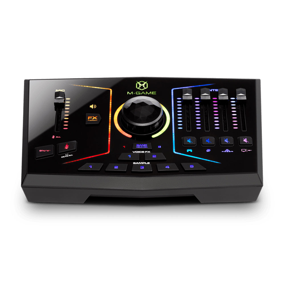 M-Audio M-GAME RGB Dual USB Streaming Interface / Mixer