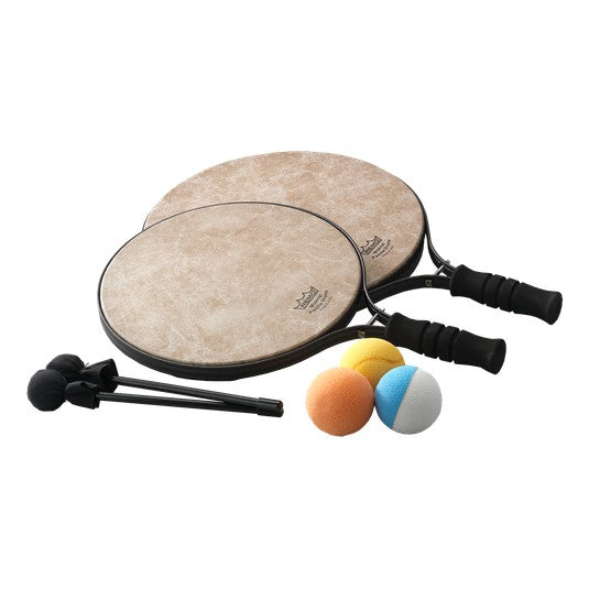 Remo PD-0810-00-SD099 - 8'' & 10''Paddle Drum, SKYNDEEP FIBERSKYNHd+1Key,2 Mal,3BallPk