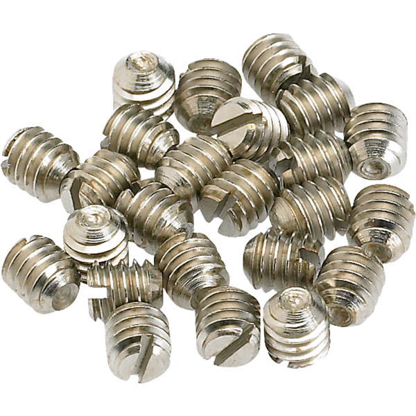 Fender Knob Set Screws - Nickel