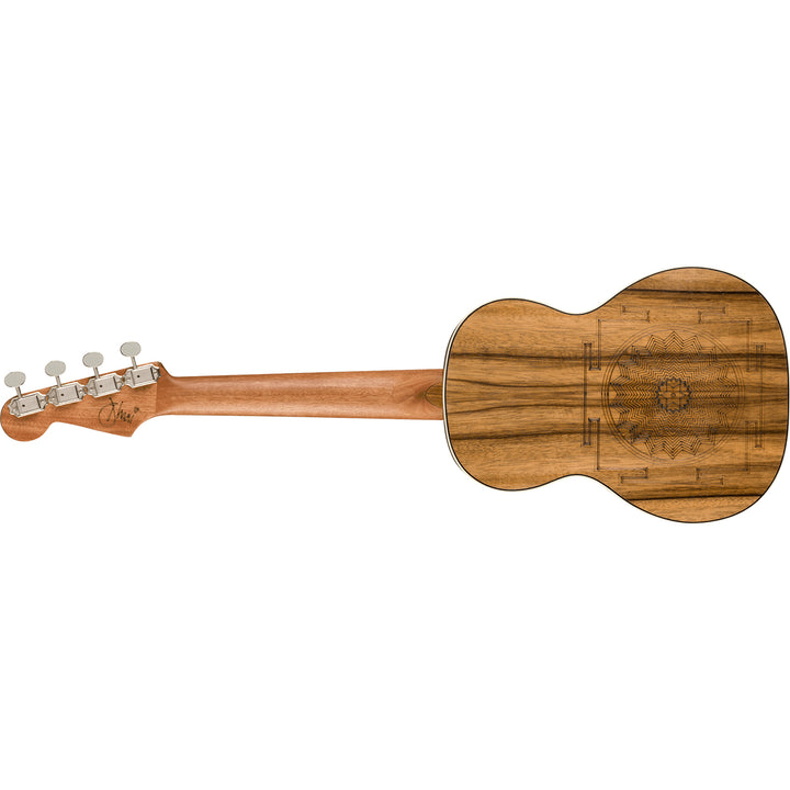 Fender Dhani Harrison Uke Walnut Fingerboard Tenor Ukulele - Turquoise