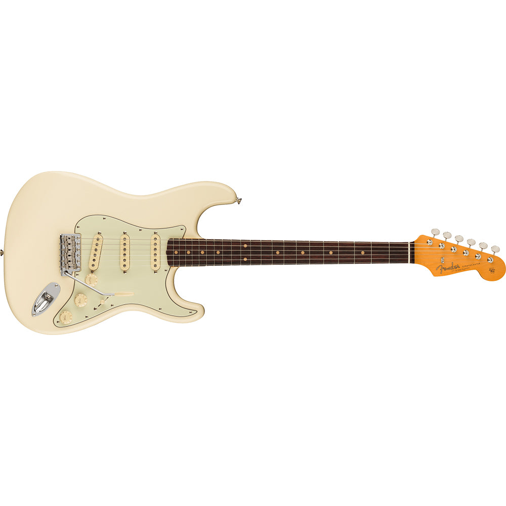 Fender American Vintage II 1961 Stratocaster Rosewood Fingerboard (Olympic White) Electric Guitar