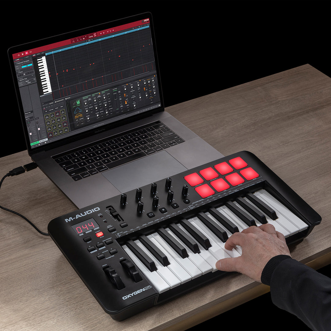 M-Audio Oxygen 25 MKV 25-Key USB Midi Controller w/ Smart Controls and Auto-Mapping