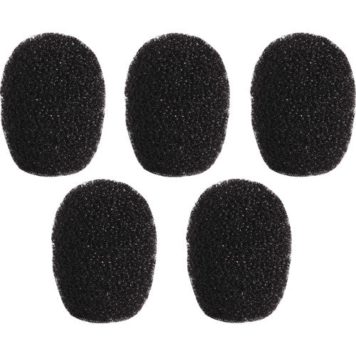 Shure Windscreen for TL/TH TwinPlex Microphones (5-Pack) Black