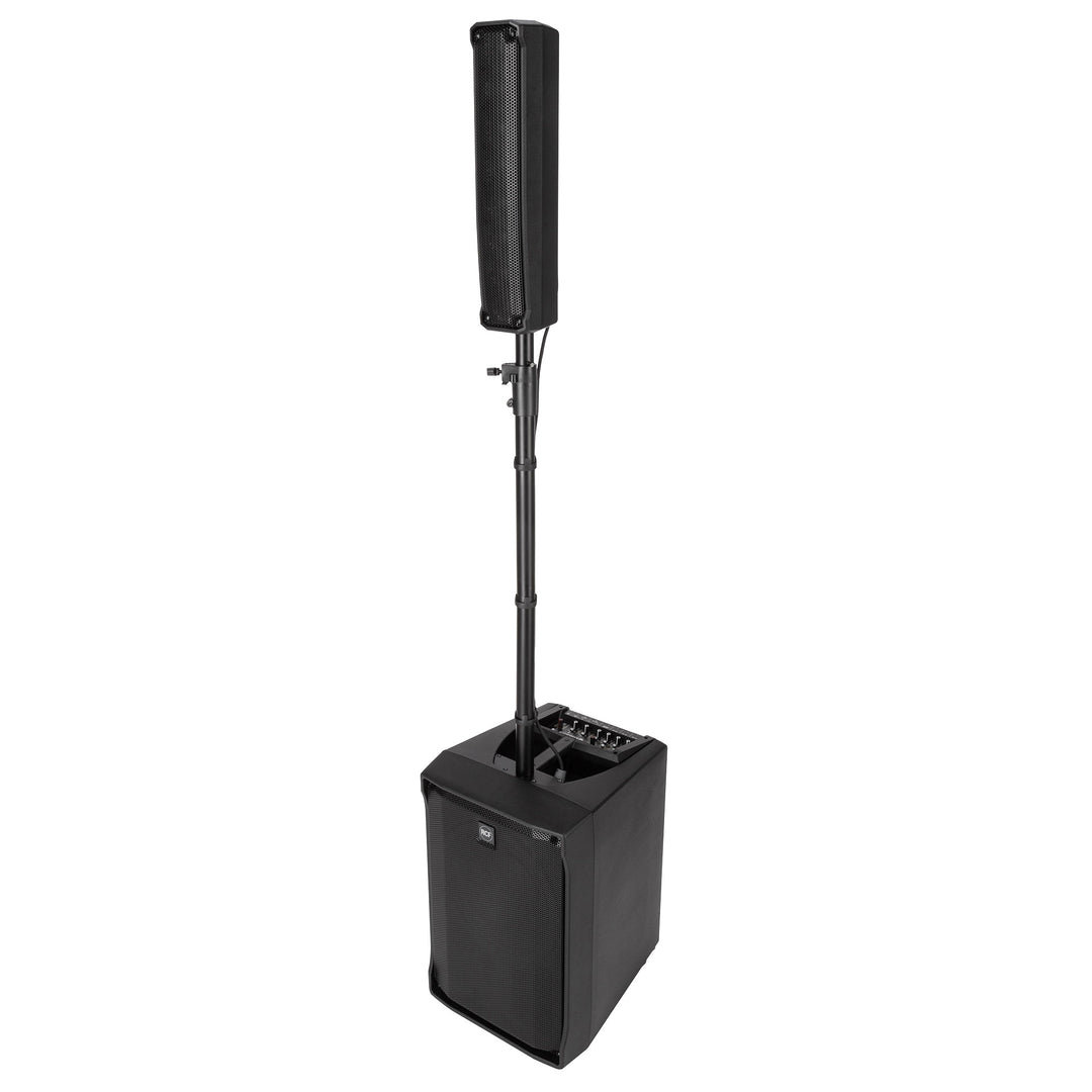 RCF EVOX JMIX8 Active 12" 1400W Portable Line Array PA System w/ Mixer (Black)