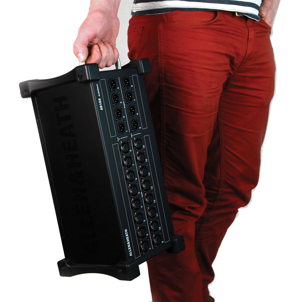 Allen & Heath AB168 AudioRack 16x8 Stage Box (RENTAL)