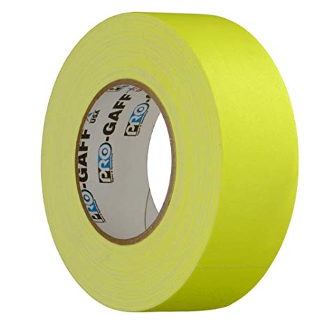 Pro Tape Pro Gaff 2”x55yd Matte Cloth Tape - Yellow