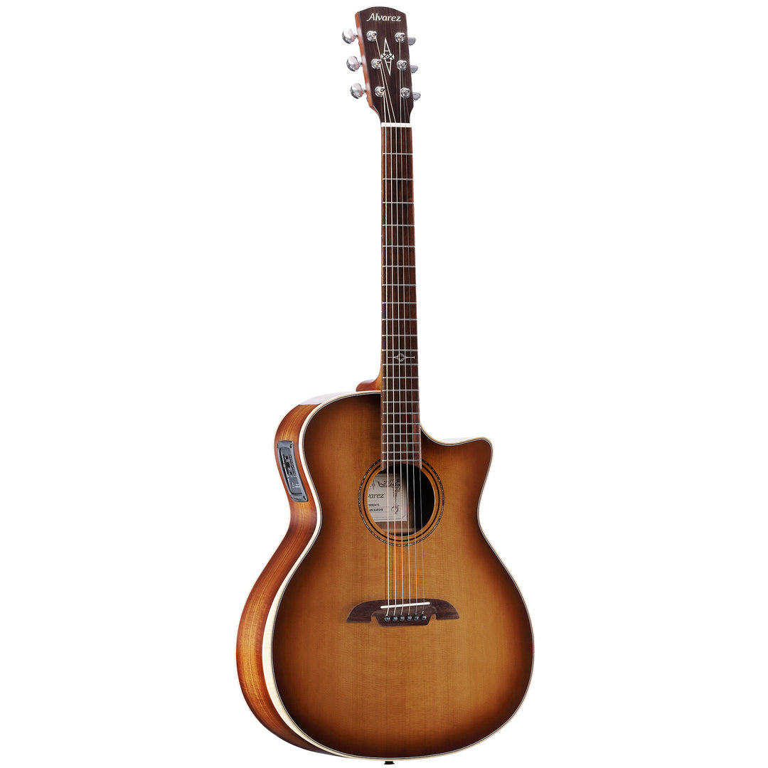 Alvarez AGA95CEARSHB - Artist Elite Grand Auditorium Acoustic Guitar - Shadowburst
