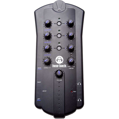Hear Technologies HBM Hear Back Mixer Personal Monitor Mixer for Hear Back Hub
